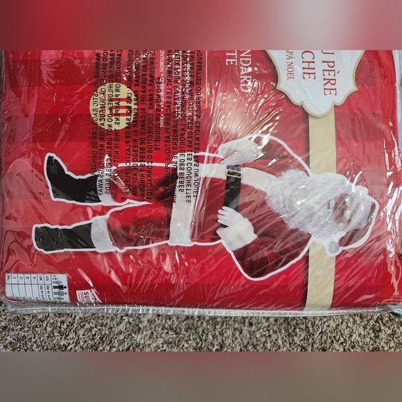 Plush Santa Suit Adult Standard - Picture 10 of 10